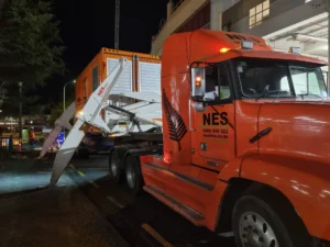 NES Hire Delivering equipment NZ wide, when needed.