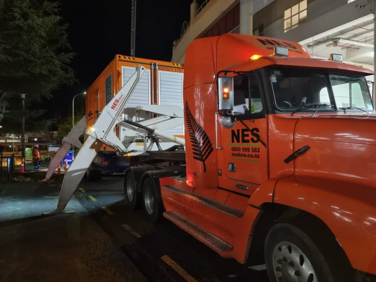 NES Hire Delivering equipment NZ wide, when needed.